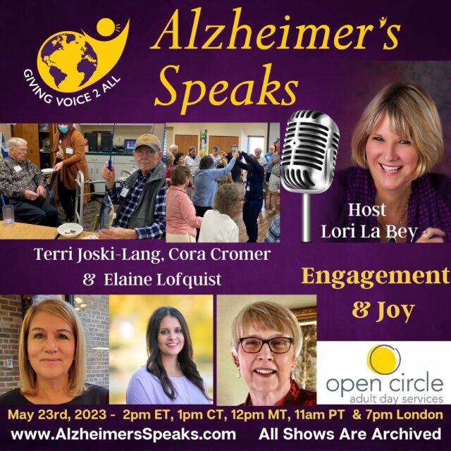Alzheimer's Speaks graphic